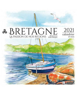 Calendrier bretagne 2021 -dessins a l-aquarelle-
